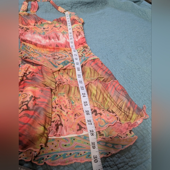 Vintage Taboo Y2K Halter Dress - Picture 9 of 14